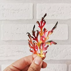 Нож "Веточки полыни", 4,1х6 см (AgiArt)