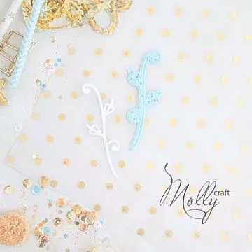 Нож для вырубки "Весенний горошек"  (Fleur-design)