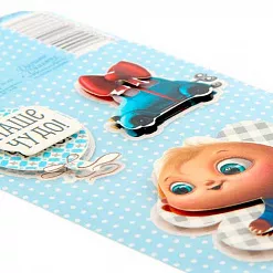 Набор объемных наклеек 7х14 см "Наше чудо" (АртУзор)