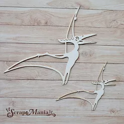 Чипборд "Эра динозавров. Шейкер. Птеранодон большой" (ScrapMania)