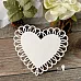 Украшение из чипборда "Сердце ажурное 2" (LeoMammy)
