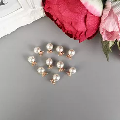 Набор жемчужных подвесок "С короной" (АртУзор)