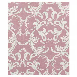 Отрез ткани 50х55 см "Викторианский узор. Темно-розовый" (Peppy)