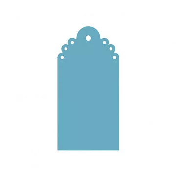 Набор акриловых украшений "Тег кружевной" (CraftStory)