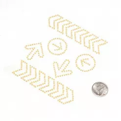 Наклейки из полужемчужин "Вокруг света" (ScrapBerry's)