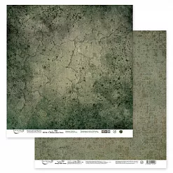 Бумага 30х30 см "Вокруг меня. Хаки 5" (Mr.Painter)