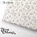 Отрез ткани 75х50 см "Маленькая королева. Цветочки" (ScrapMania)