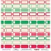 Бумага "Happy Holdays. Рамки" на английском (ScrapBerry's)