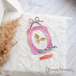 Нож "Картинная галерея. Птица", 6х7,8 см (ScrapMania)