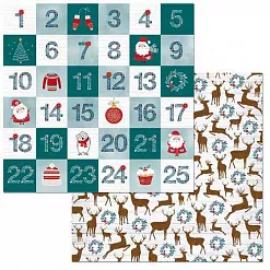 Бумага "Fa La La. Countdown" (BoBunny)