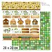 20х20 Бумага "Банная. Дизайн 4" (ScrapMania) 20х20 Бумага "Банная. Дизайн 4" (ScrapMania)