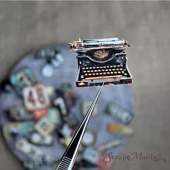 Набор тканевых высечек "Старый архив. Билетики", 34 шт (ScrapMania)