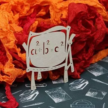 Украшение из чипборда "Доска" (Fantasy)