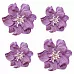 Набор гардений средних "Сиреневые" (ScrapBerry's)
