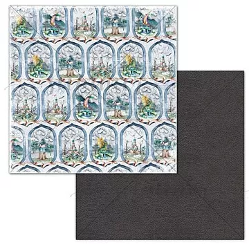 Бумага 30х30 см "Там, где живут драконы. В тридевятом царстве" (Summer Studio)