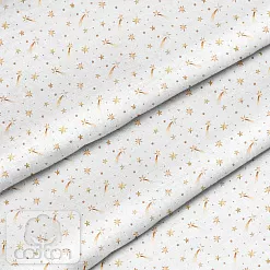 Отрез ткани 79х50 см "Кометы" (Cotton)