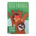Набор деревянных украшений "Best friends"