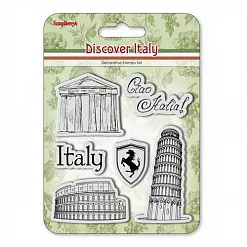 Набор штампов "Итальянские каникулы. Италия"  на английском (ScrapBerry's)