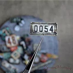 Набор тканевых высечек "Старый архив. Билетики", 34 шт (ScrapMania)