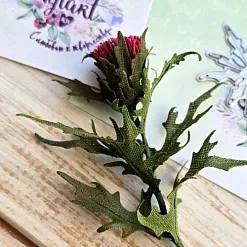 Нож "Листья чертополоха", 5,2х3,4 см (AgiArt)