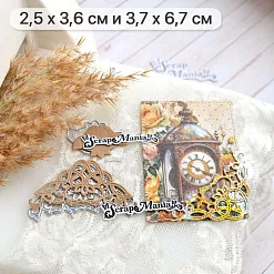 Нож "Уголок. Грациозный", 3,7х6,7 см (ScrapMania)