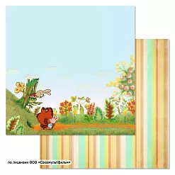 Бумага "Винни-Пух. Лист 3" (ScrapMania)