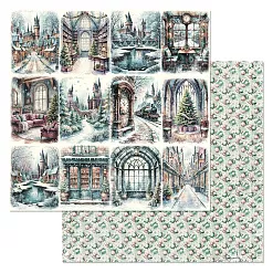 Бумага "Рождество у волшебников. Сюжеты" (ScrapMania)