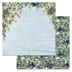 Бумага "Дачный Новый Год. Снежный вальс" (ScrapMania)