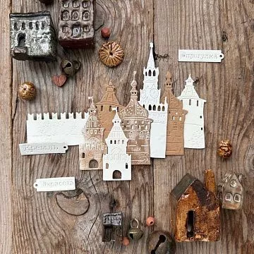 Нож "Стены древнего Кремля", 4,1х9,6 см (MimiCut)