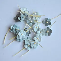 Набор мини-цветочков "Голубые", 20 шт (Craft)