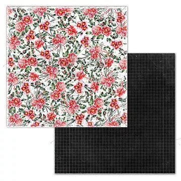 Бумага 30х30 см "Однажды в сказке. Зазеркалье" (Summer Studio)