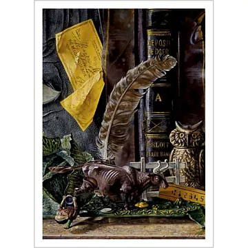 Тканевая карточка мини "Мужские увлечения. Мемуары" (ScrapMania)