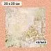 Калька 20х20 см "Сезон ромашек 09", плотность 110 гр/м2 (ScrapMania)