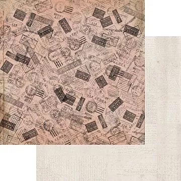 Бумага "Cherry tree lane. Postal" (Kaiser)