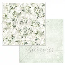 Бумага 30х30 см "Blooming Day. Love is…" (Summer Studio)