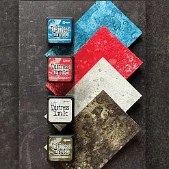 Набор штемпельных подушечек Distress mini kit 18 (Ranger)
