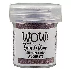 Пудра для эмбоссинга непрозрачная "Silk Brocade. Шелковая парча" (WOW) Пудра для эмбоссинга непрозрачная "Silk Brocade. Шелковая парча" (WOW)