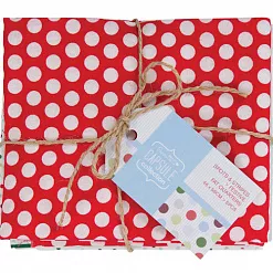 Набор ткани "Spots&Stripes. Festive" (DoCrafts)