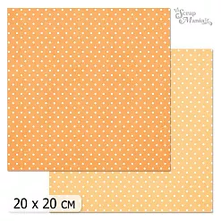 20х20 Бумага "Фономикс. Горошки. Дизайн 5" (ScrapMania)