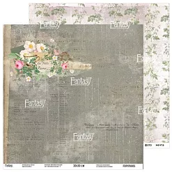 Бумага 30х30 см "Винтажная рапсодия 5" (Fantasy)