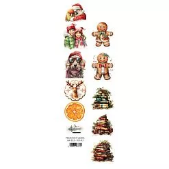 Бумага 6х30 см "Ho Ho Ho 03" (Alchemy of Art)