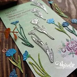 Нож "Полевые цветы", 5,5х2 см (AgiArt)