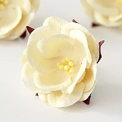 Цветок дикой розы "Бледно-желтый", 1 шт (Craft)