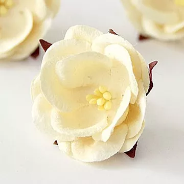 Цветок дикой розы "Бледно-желтый", 1 шт (Craft)