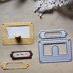 Нож "Картотека", 6х4 см (Scrapfriend)