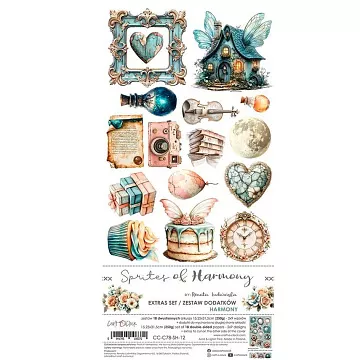 Набор бумаги 30х15 см "Spirits of harmony. Harmony", 18 листов (CraftO'clock)