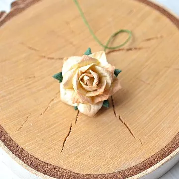 Цветок жасмина "Бежевый двухтоновый", 1 шт (Craft)
