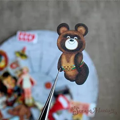 Набор тканевых высечек "СССР", 29 шт (ScrapMania)