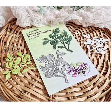 Нож "Ветка рябины", 7х6 см (AgiArt)