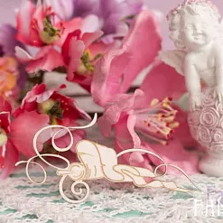 Украшение из чипборда "Свиток" (Fantasy)